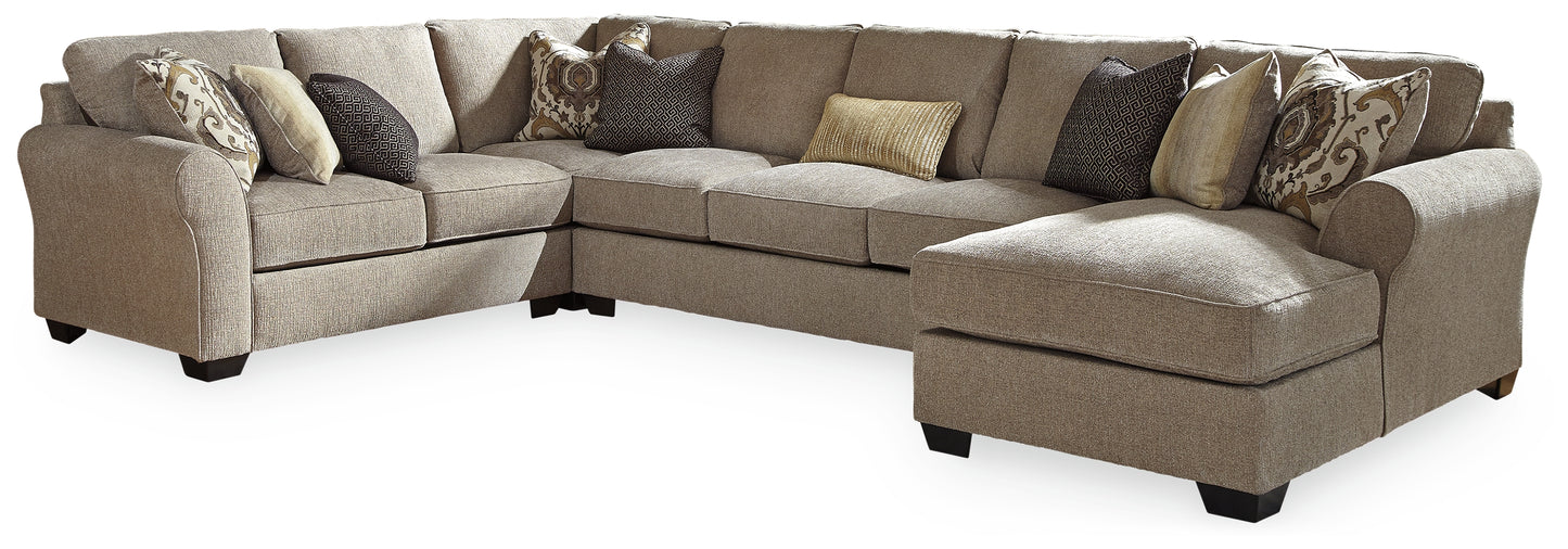 Pantomine 4-Piece Sectional with Chaise