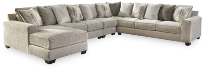 Ardsley 5-Piece Sectional with Ottoman