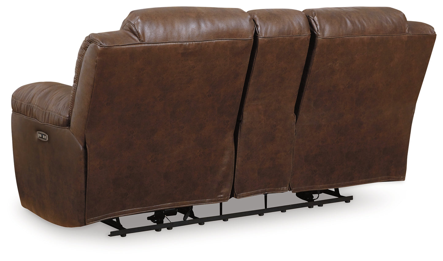 Stoneland Power Reclining Loveseat with Console