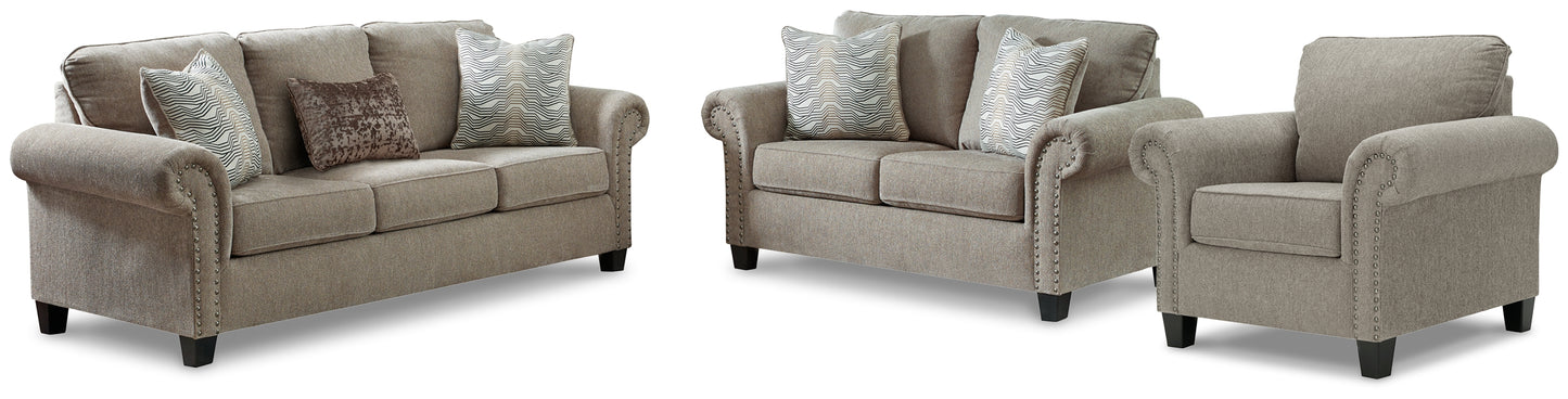 Shewsbury Sofa, Loveseat and Chair