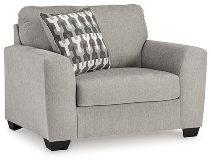 Avenal Park Oversized Chair and Ottoman