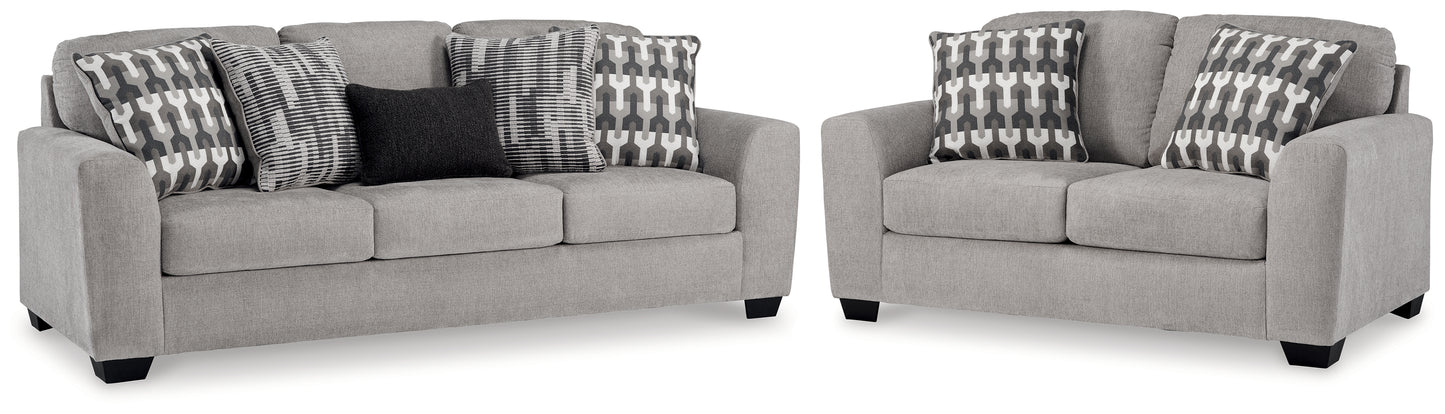 Avenal Park Sofa and Loveseat
