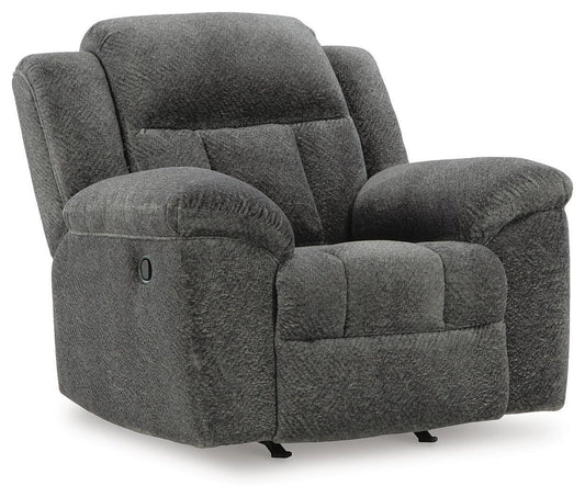 Frohn - Rocker Recliner - Graphite - Fabric