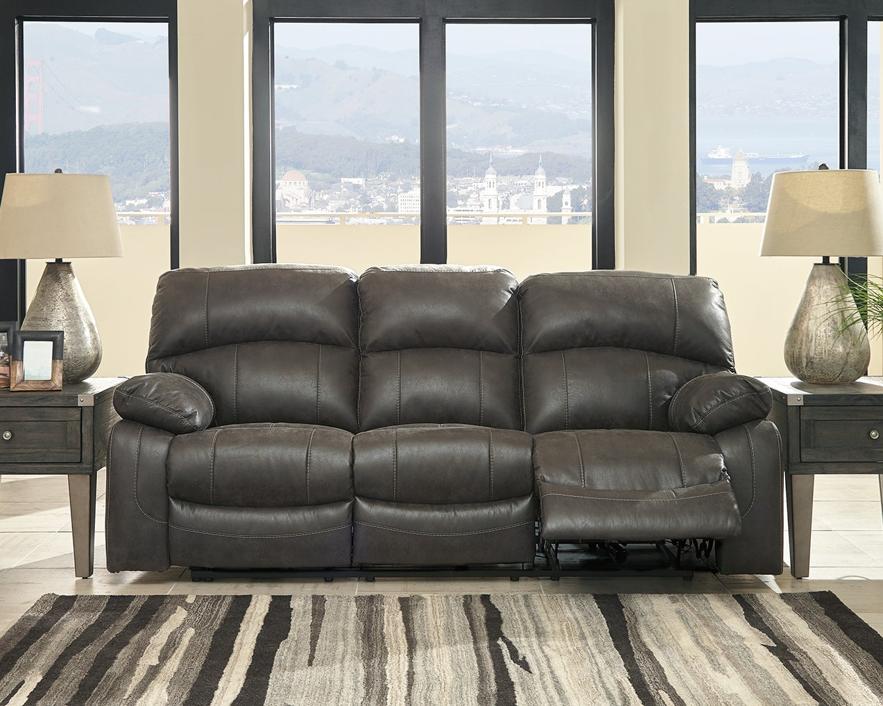 Dunwell Power Reclining Sofa with Power Recliner