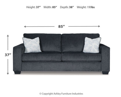 Altari - Queen Sofa Sleeper - Fabric - Slate