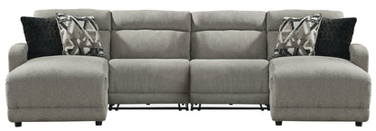 Colleyville 4-Piece Power Reclining Sectional with Chaise