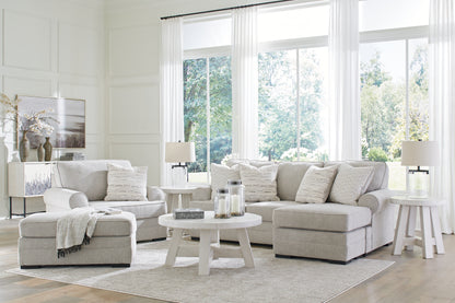 Eastonbridge Sofa Chaise, Oversized Chair, and Ottoman