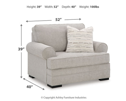 Eastonbridge Sofa Chaise and Oversized Chair