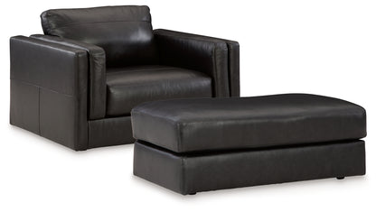 Amiata Oversized Chair and Ottoman