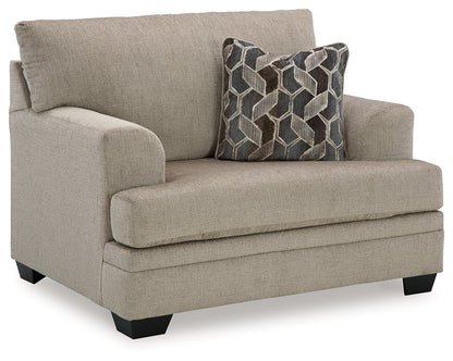 Stonemeade Sofa, Loveseat, Oversized Chair and Ottoman