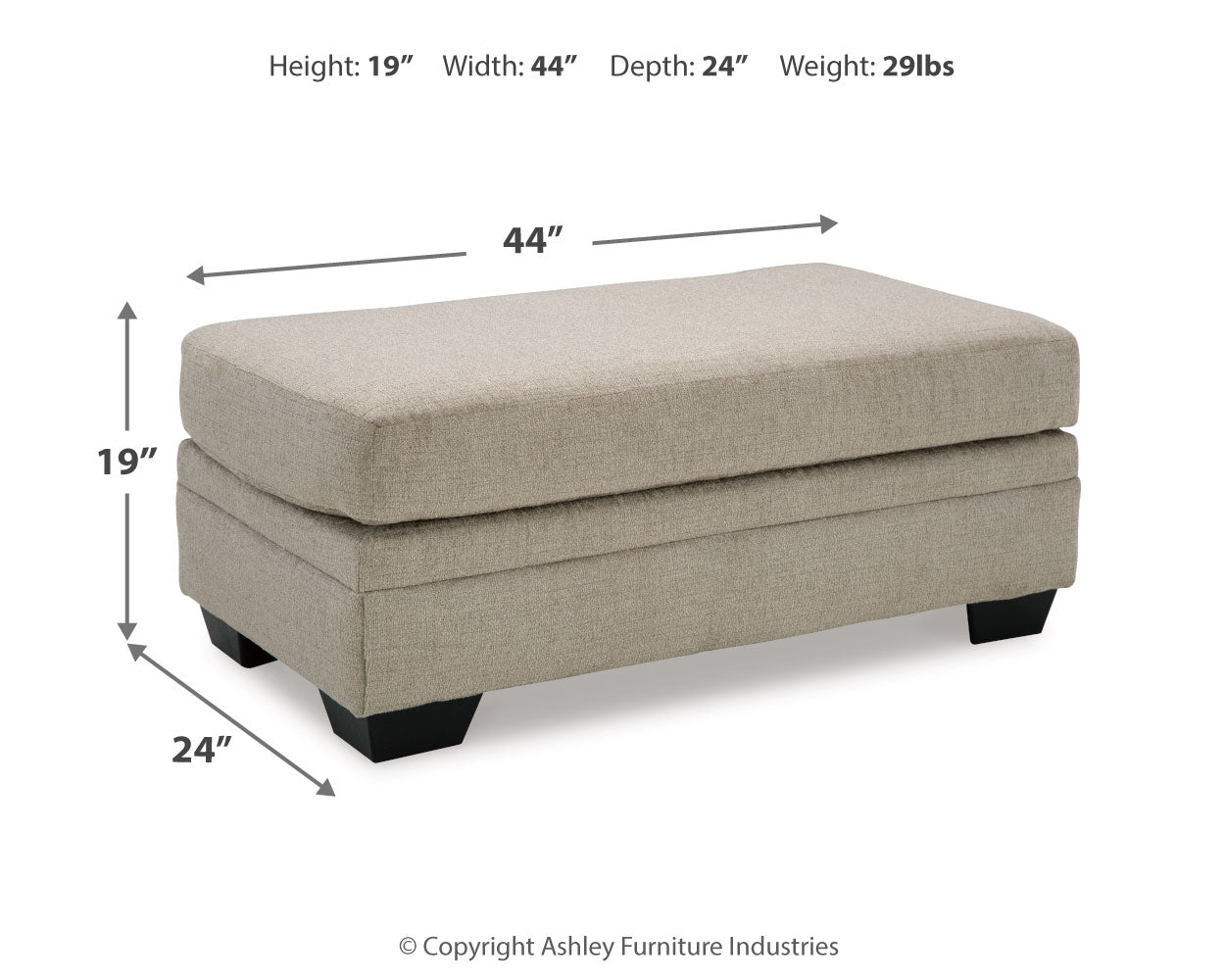 Stonemeade Sofa, Loveseat, Oversized Chair and Ottoman