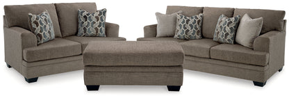 Stonemeade Sofa, Loveseat and Ottoman