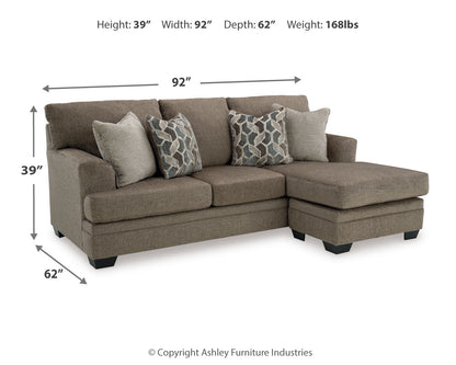 Stonemeade Sofa Chaise and Oversized Chair