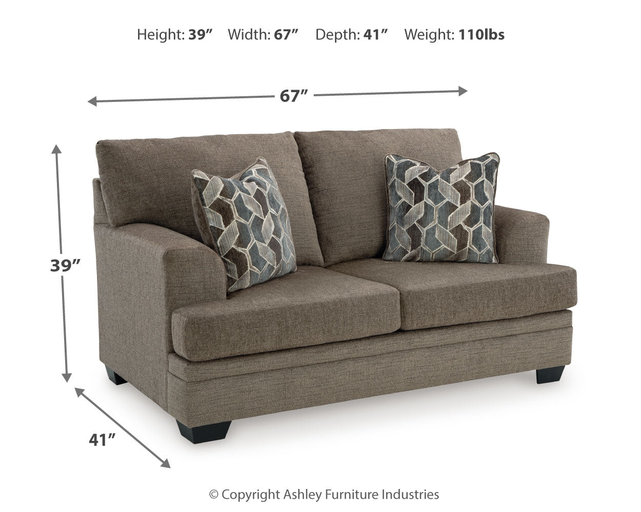 Stonemeade Sofa, Loveseat, Oversized Chair and Ottoman