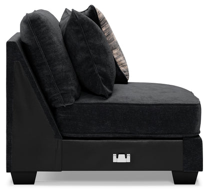 Lavernett 5-Piece Sectional and Ottoman