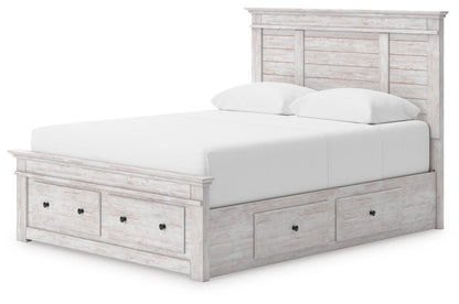 Makidern - Panel Storage Bed