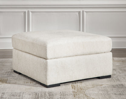 Chessington 4-Piece Sectional and Oversized Accent Ottoman