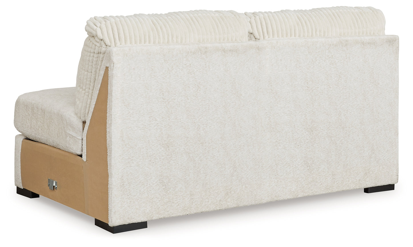 Chessington 4-Piece Sectional and Oversized Accent Ottoman