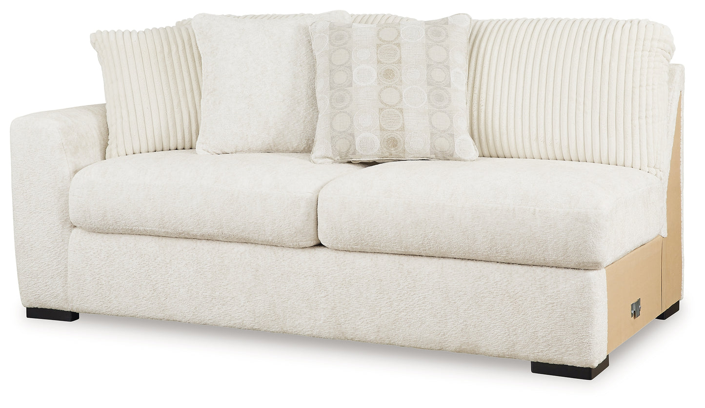 Chessington 4-Piece Sectional and Oversized Accent Ottoman