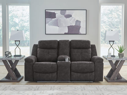 Brysonview Reclining Loveseat with Console