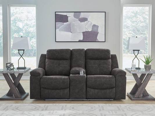 Brysonview Reclining Loveseat with Console
