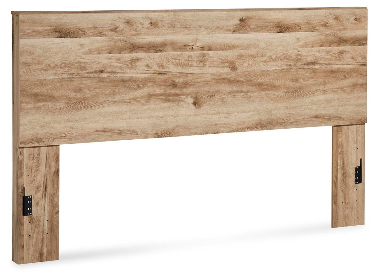 Hyanna - King Panel Headboard - Tan Brown - Wood