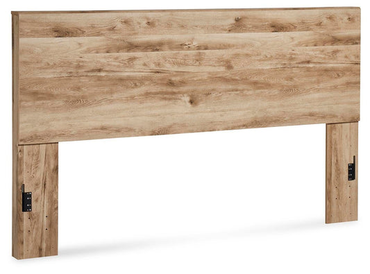 Hyanna - King Panel Headboard - Tan Brown - Wood