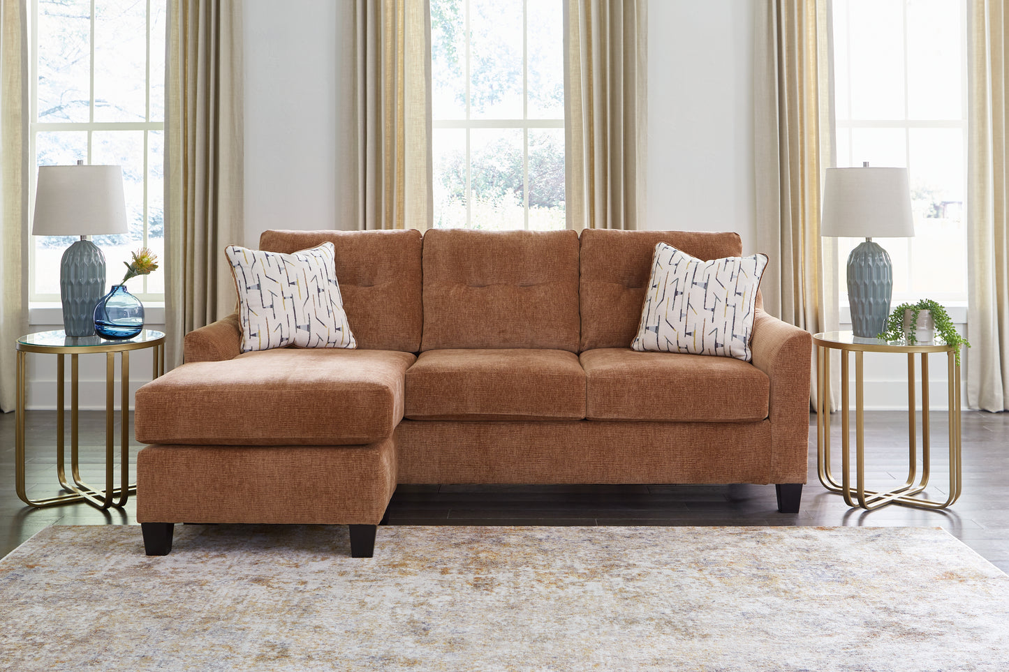 Amity Bay Sofa Chaise and Chair