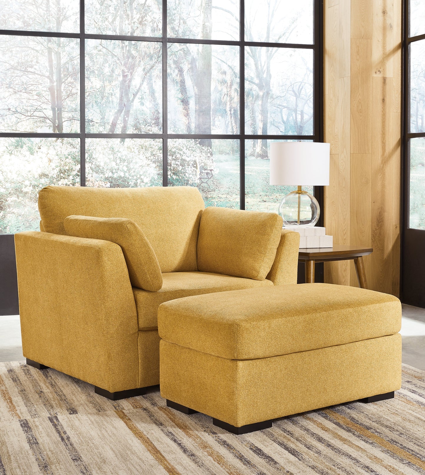Keerwick Sofa, Loveseat, Oversized Chair and Ottoman
