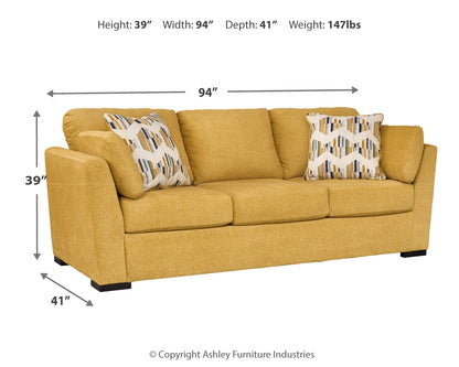 Keerwick Sofa, Loveseat, Oversized Chair and Ottoman