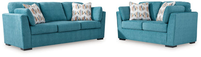 Keerwick Sofa, Loveseat, Oversized Chair and Ottoman