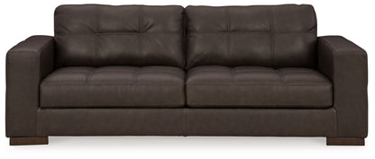 Luigi - Sofa - Leather Match - Thunder