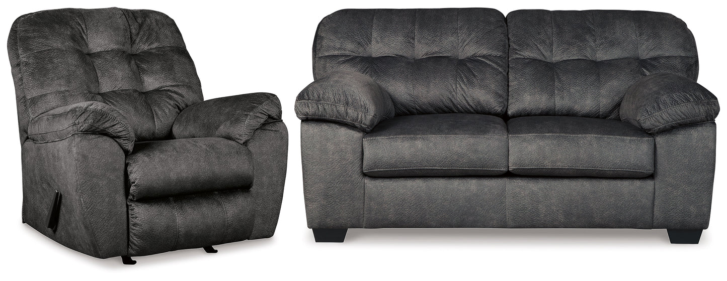 Accrington Loveseat and Recliner