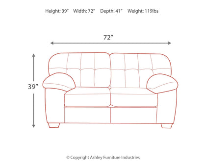 Accrington Loveseat and Recliner