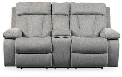 Mitchiner Reclining Loveseat with Console