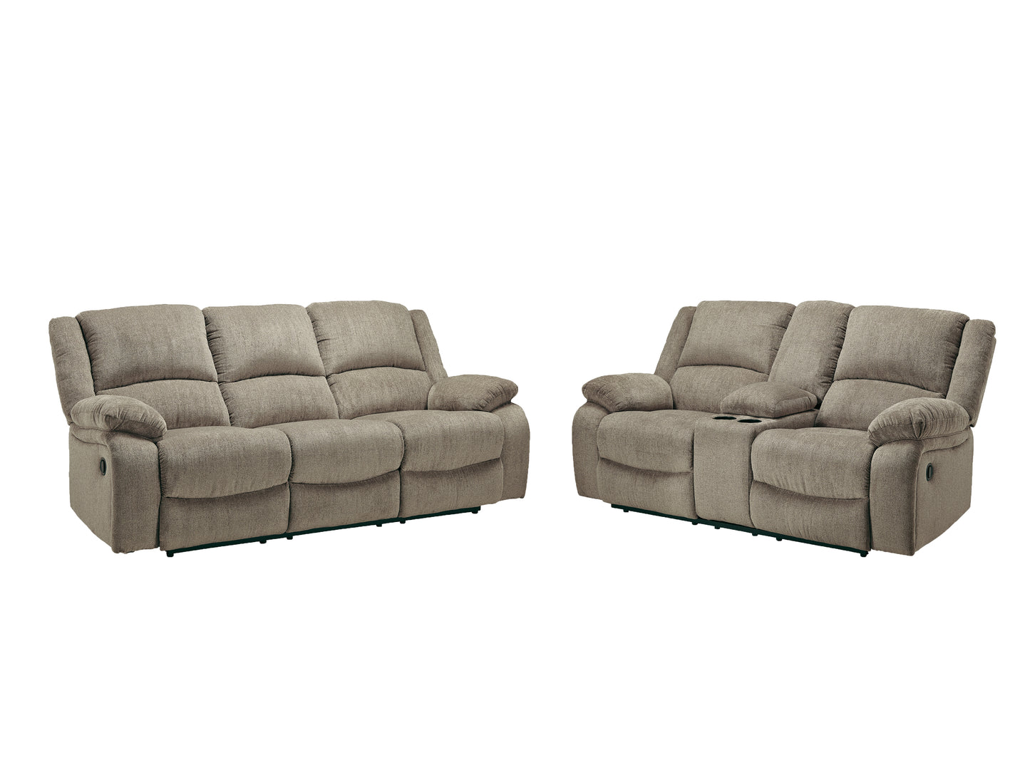 Draycoll Reclining Sofa and Loveseat