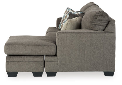 Dorsten Sofa Chaise, Recliner and Ottoman