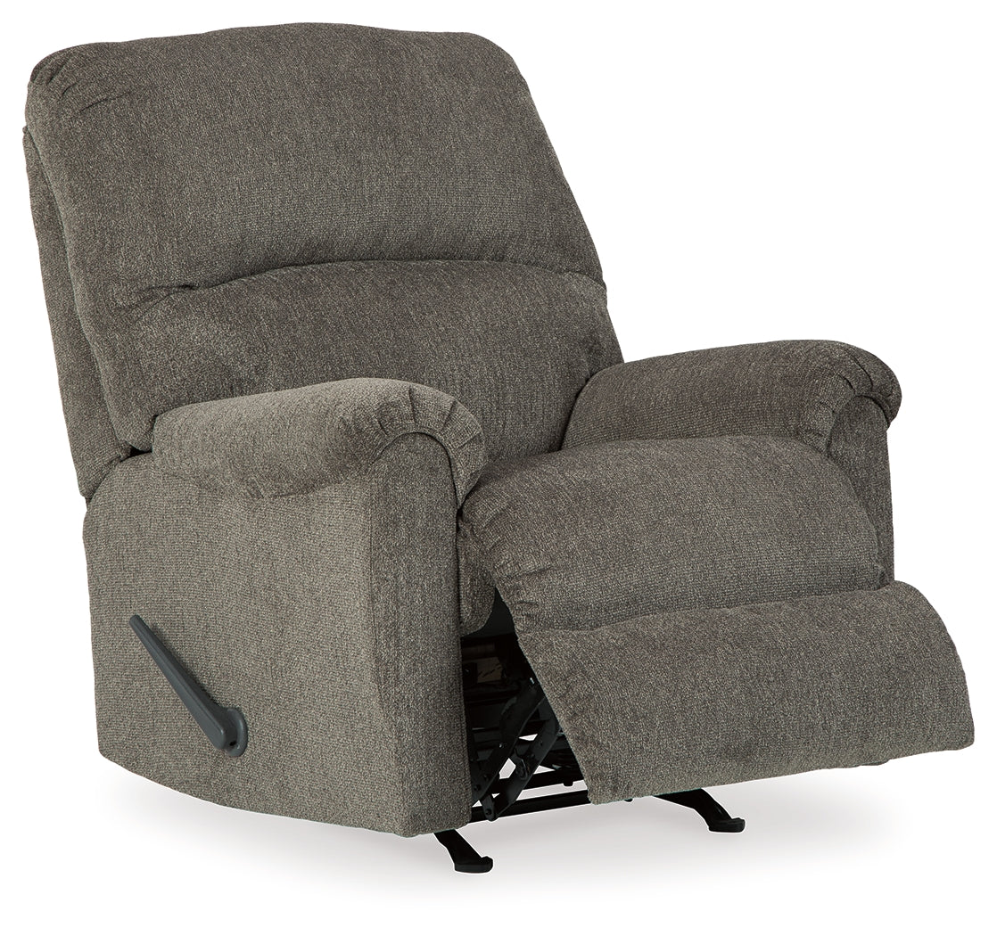 Dorsten Sofa Chaise, Recliner and Ottoman