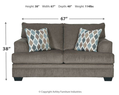 Dorsten Sofa, Loveseat, Oversized Chair and Ottoman