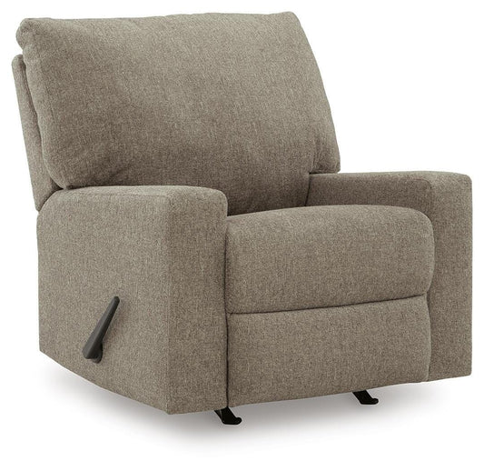 Newellen - Rocker Recliner - Beige - Fabric