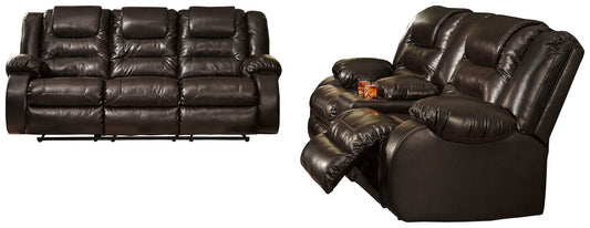 Vacherie Reclining Sofa and Loveseat