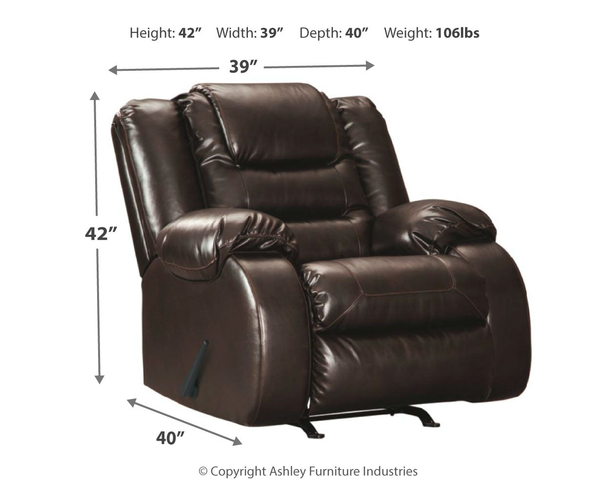 Vacherie Reclining Loveseat and Recliner