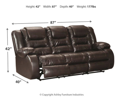 Vacherie Reclining Sofa and Loveseat