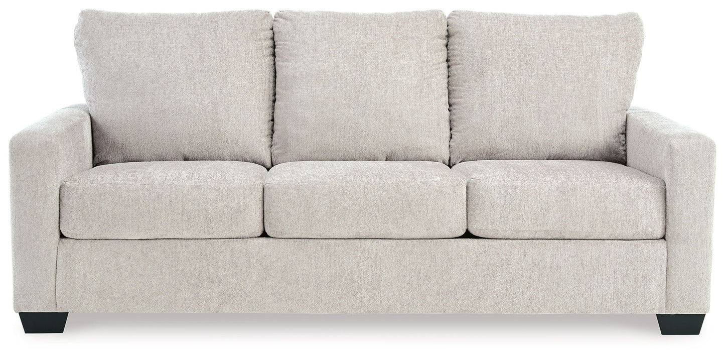Rannis - Queen Sofa Sleeper - Fabric - Snow
