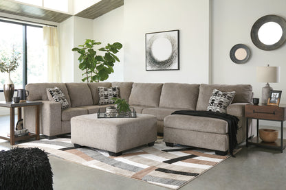 Ballinasloe 3-Piece Sectional and Ottoman