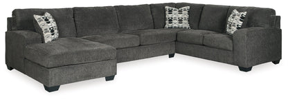 Ballinasloe 3-Piece Sectional and Ottoman