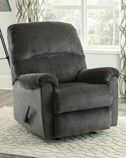 Ballinasloe 3-Piece Sectional, Recliner and Ottoman