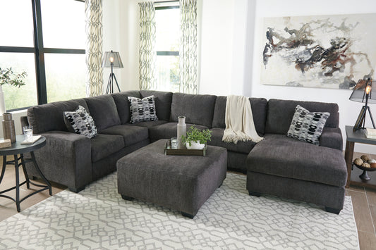 Ballinasloe 3-Piece Sectional and Ottoman