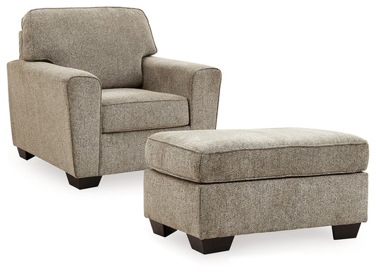 McCluer Chair and Ottoman