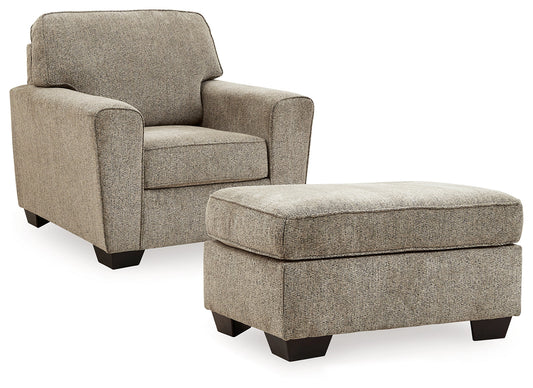 McCluer Chair and Ottoman